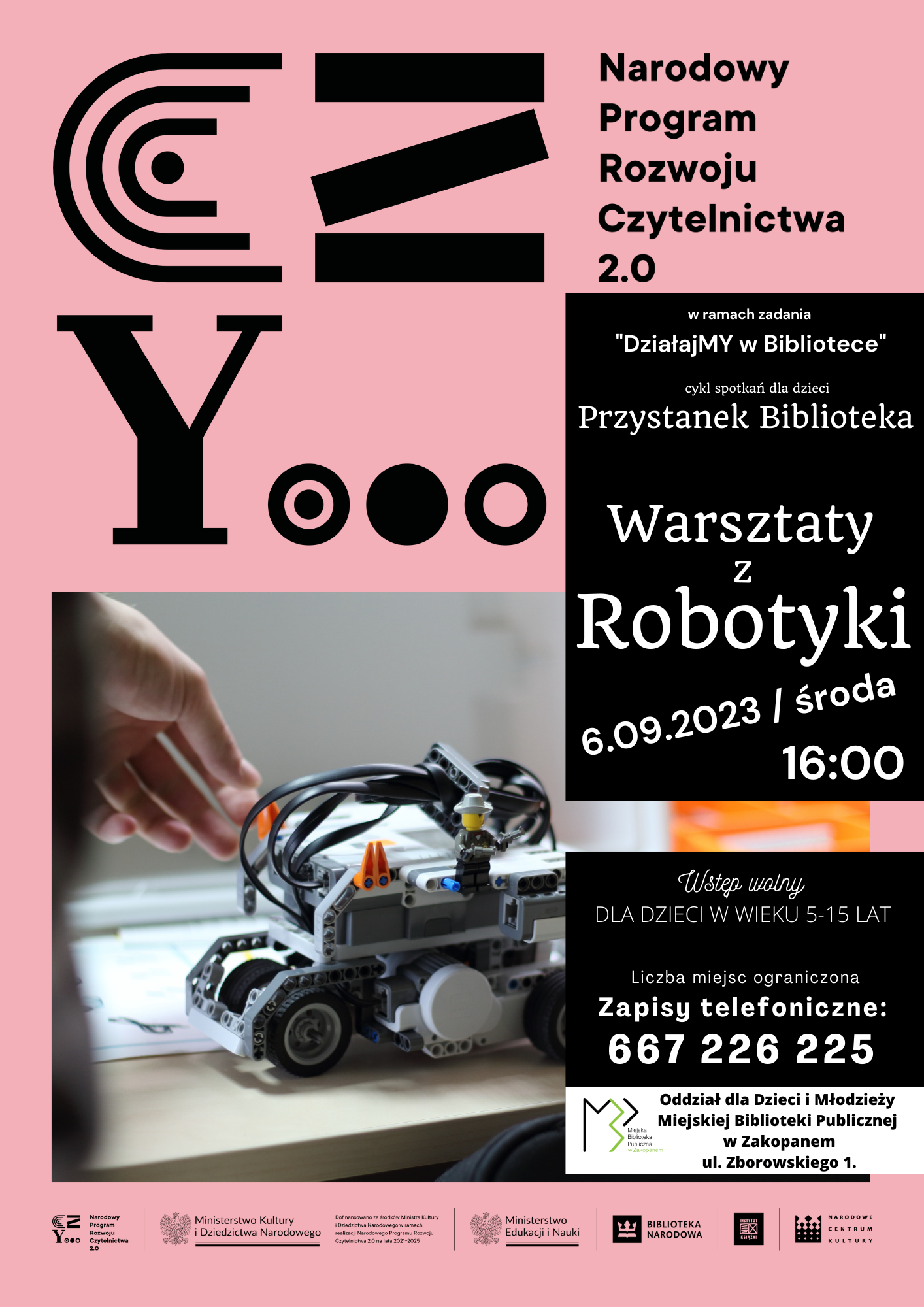 Przystanek biblioteka ROBOTYKA 2