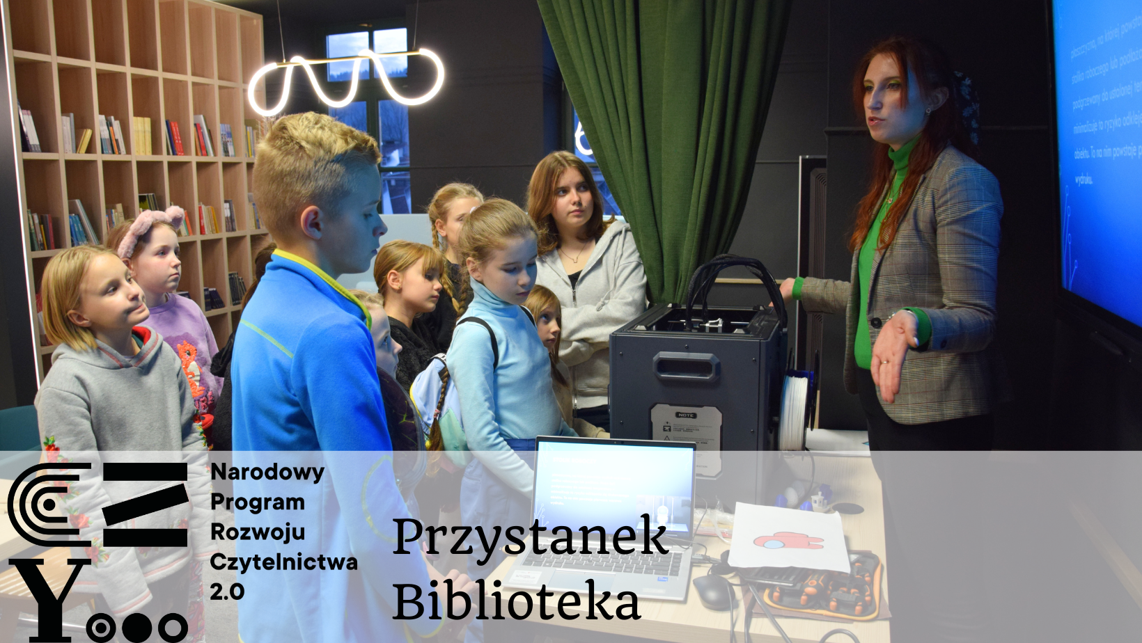 Przystanek Biblioteka druk 3D