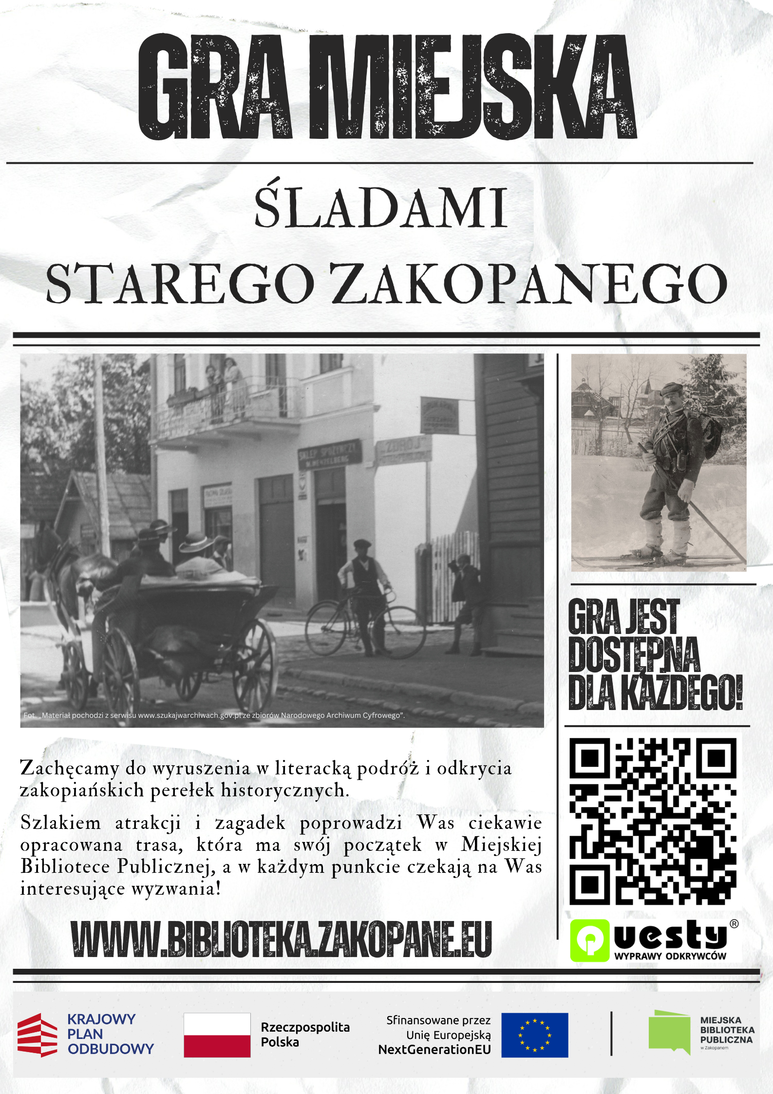 Gra Miejska Plakat