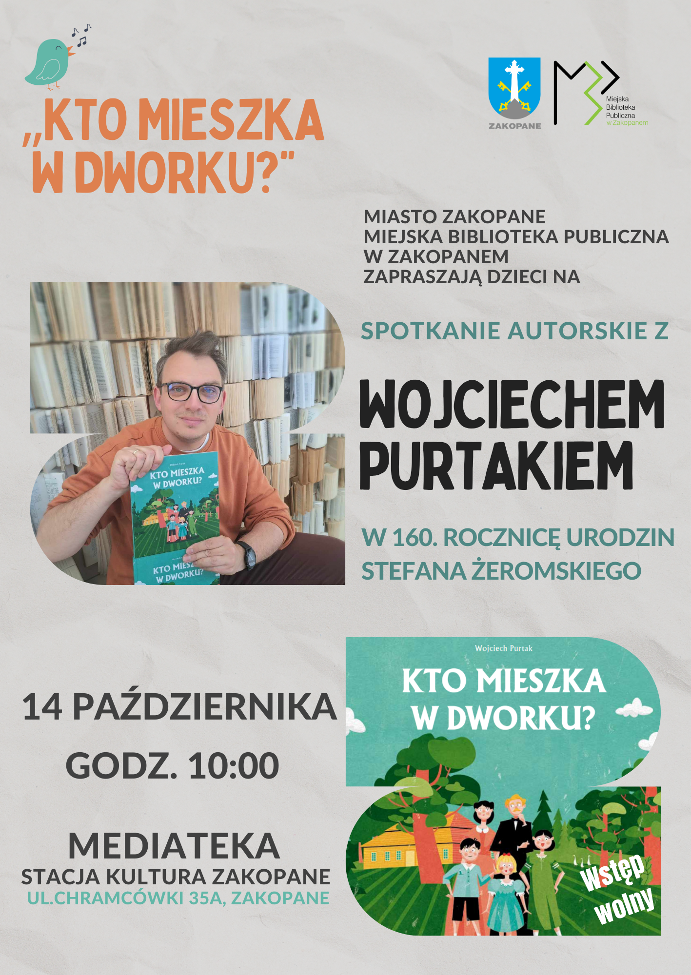 Spotkanie autorskie z Wojciechem Purtakiem 1