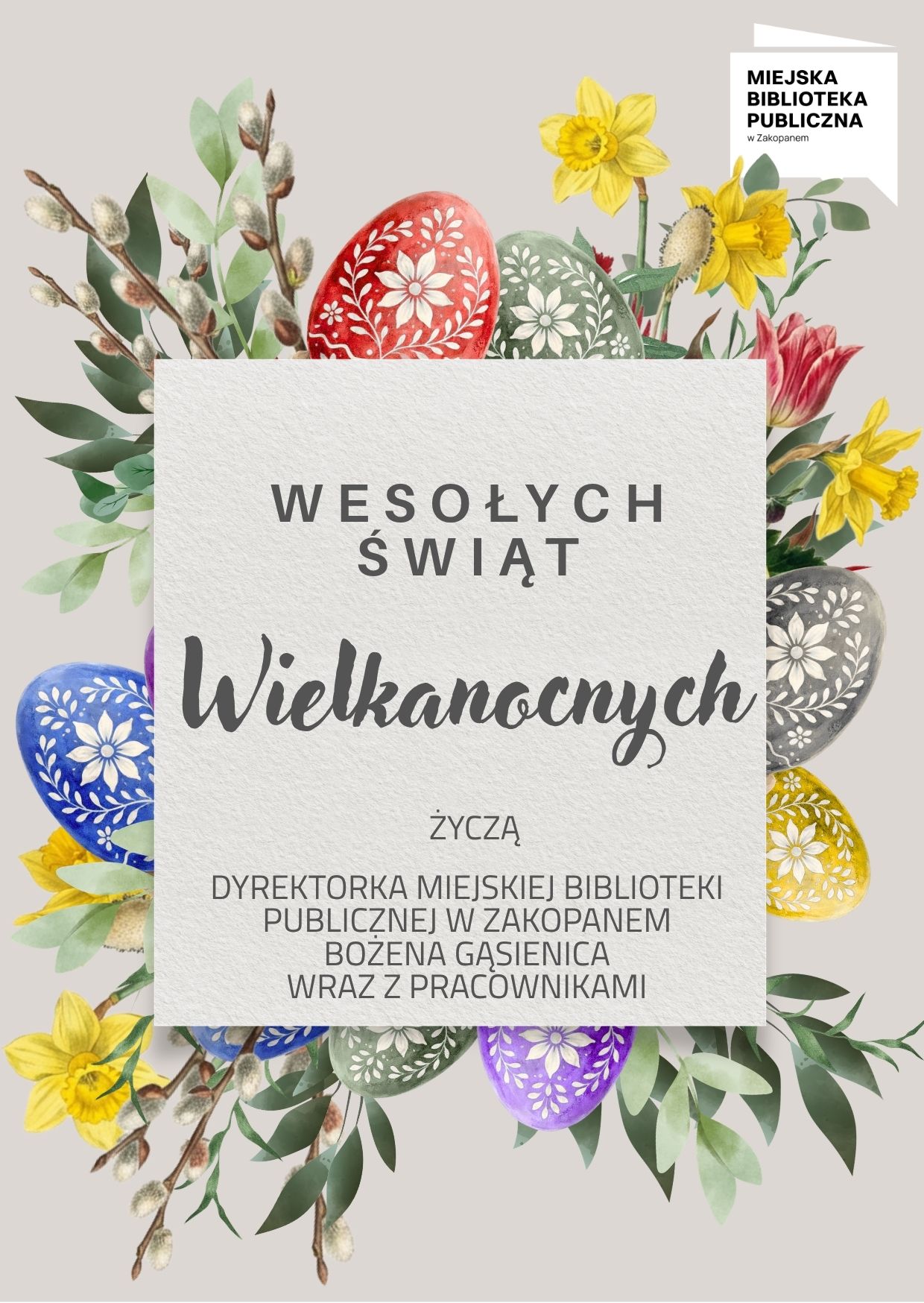 Wielkanoc Kartka 1