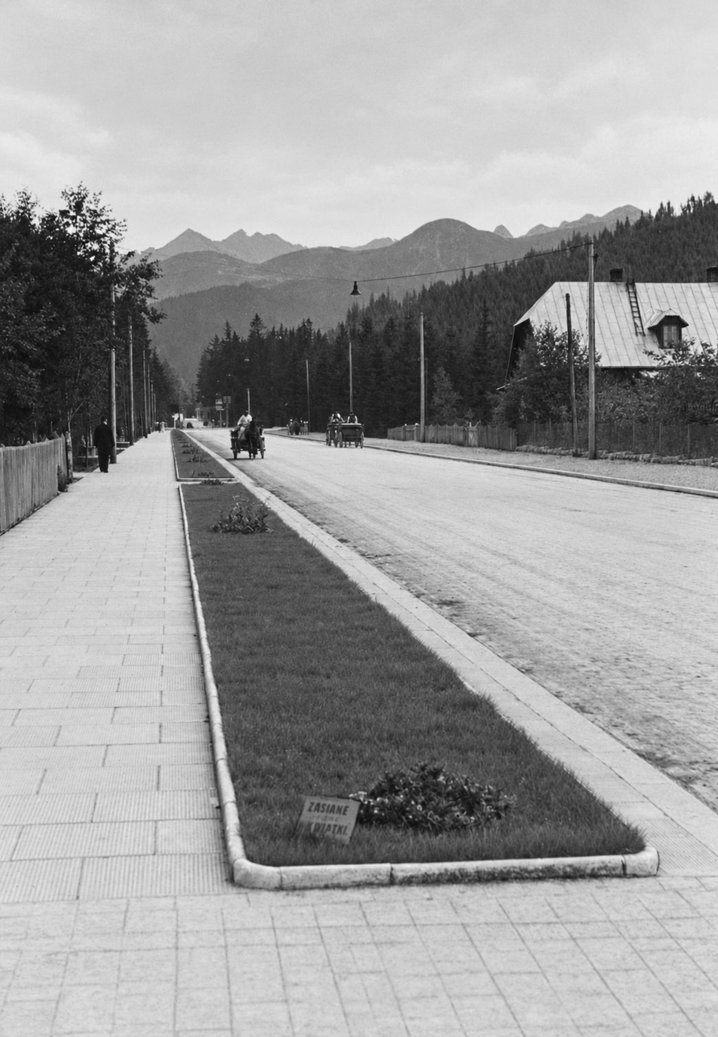 1937 zmodernizowana ulica Zamoyskiego