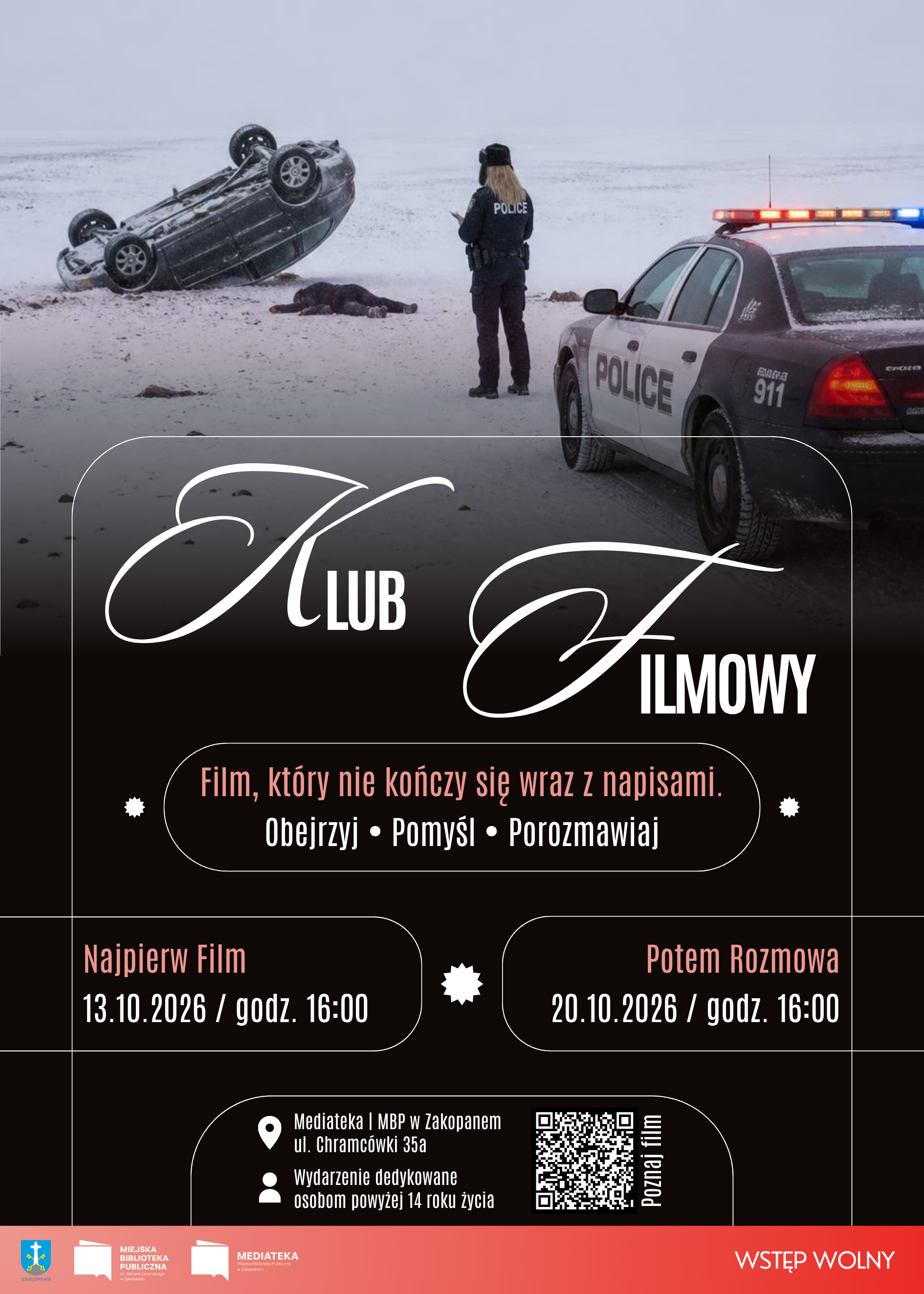 Październikowe spotkania Klubu Filmowego