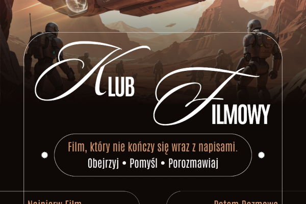 klub filmowy   plakat  